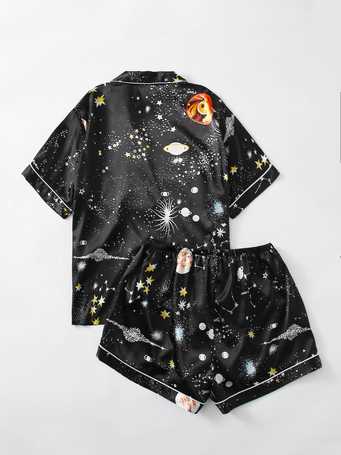 Galaxy Print Pyjama Set